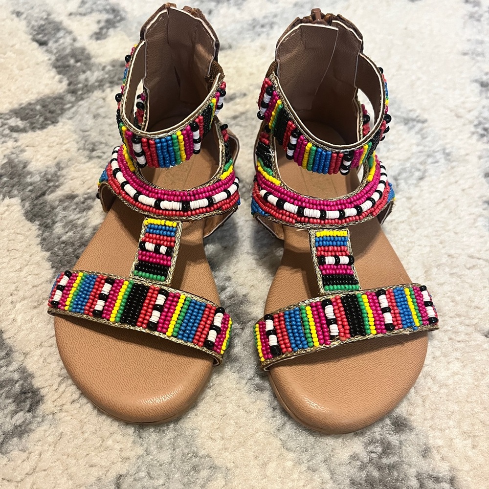 River Island toddler beaded sandals